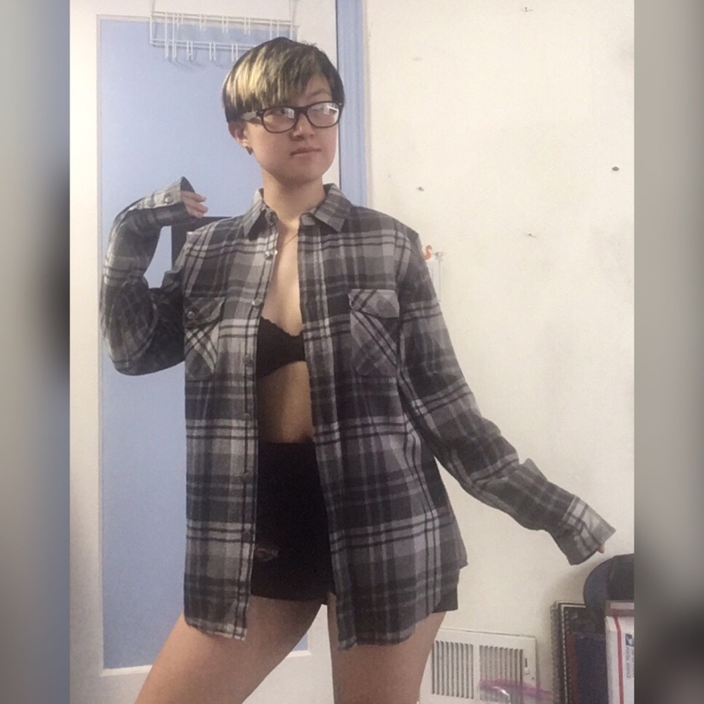 Flannel Patterned Shirt